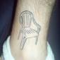 Law Chair Tattoo