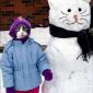 Cat Snowman
