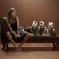 Girl & Three Owls