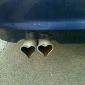 Heart Shaped Tailpipe