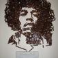 Hendrix Tape Portrait