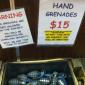 Hand Grenade Warnings