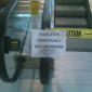 Escalator Is Temporarily Stairs