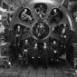 Men Posing Inside A General Electric Motor, 1928