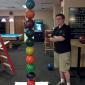 Bowling Ball Stacking