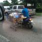 Just riding home from Walmart!