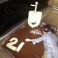 21st Birthday Cake