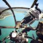 In The Nose of a B-25 Bomber