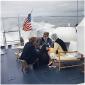 JFK On A Boat