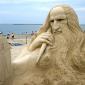 Da Vinci Sand Sculpture
