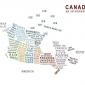 Map of Canada Infographic