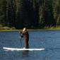 I found Sasquatch... on a paddle board?