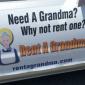 Need an extra grandma? Just rent one!