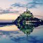 Reflections of Mont Saint-Michel