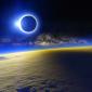 Solar Eclipse From Space