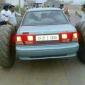 Tractor Wheels On A Car