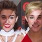 Miley and Justin's Face