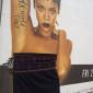 Someone is going around Dublin and stapling clothes to scantily-clad Rihanna