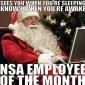 Santa - NSA Employee of the Month