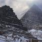 The Pyramids Covered In Snow