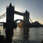 London bridge opens for a rubber duckie