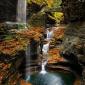 Watkins Glen Rainbow Falls