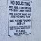 No Soliciting