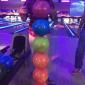 7 Bowling Balls Stacked