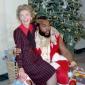 Mr T with Nancy Reagan