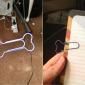 Cute Bone Paperclip