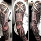 Mechanical Arm Tattoo