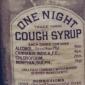 One Night Cough Syrup - Circa 1888