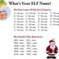 What's your elf name?