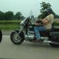 Nothing like texting while riding a motorcycle