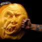 Pumpkin carving by Ray Villafane