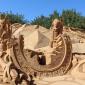 Stargate sand sculpture