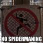 No Spidermaning