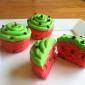 Water Melon Cupcakes