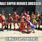 Super Heros Dressed