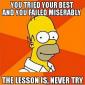 Advice From Homer